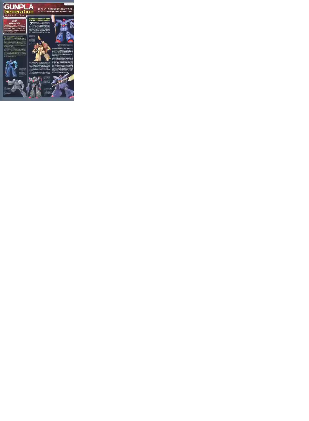 Gundam Mobile Suit Bible第84卷