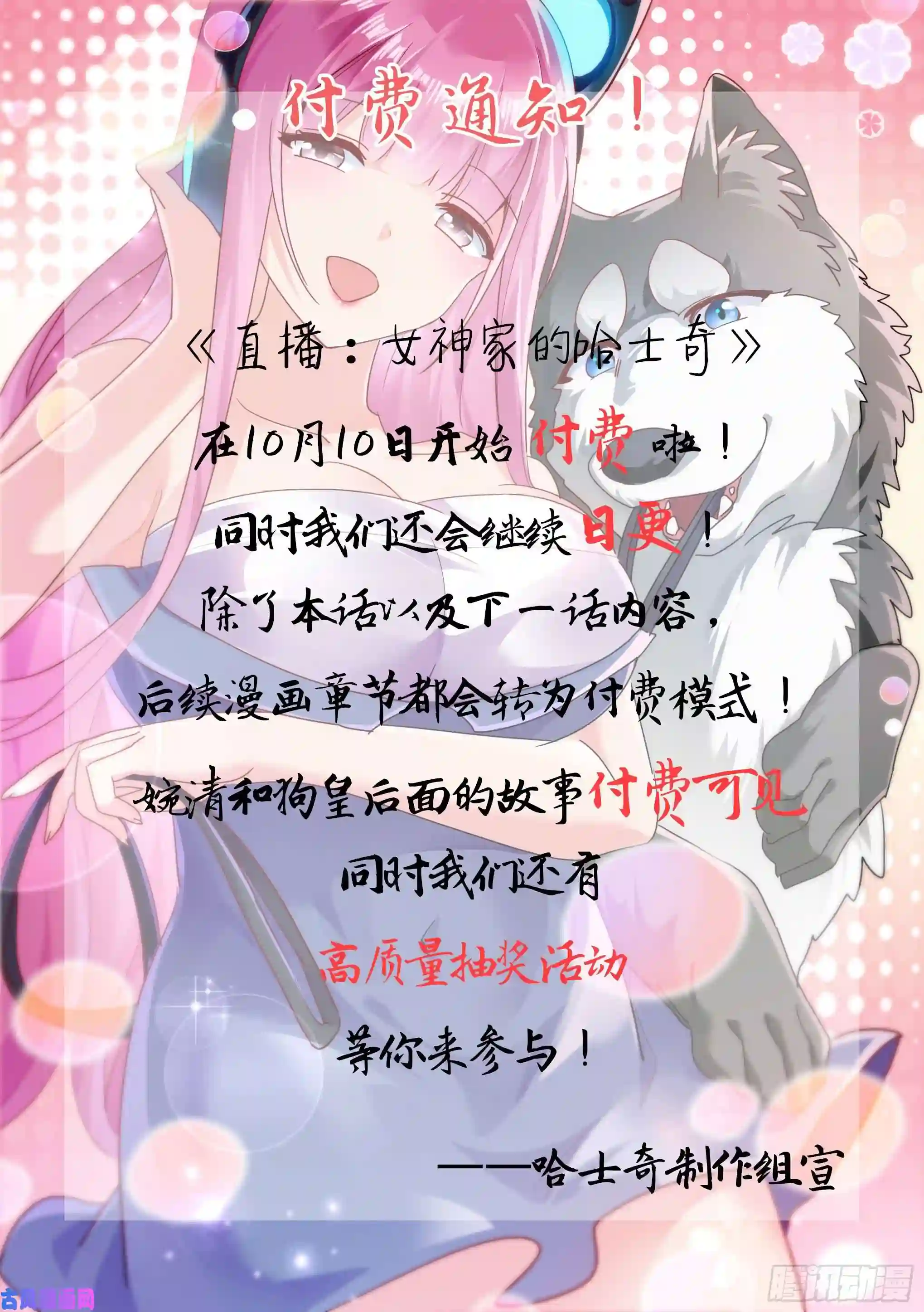 直播：女神家的哈士奇天秀46-我有几个亿的项目要和你谈