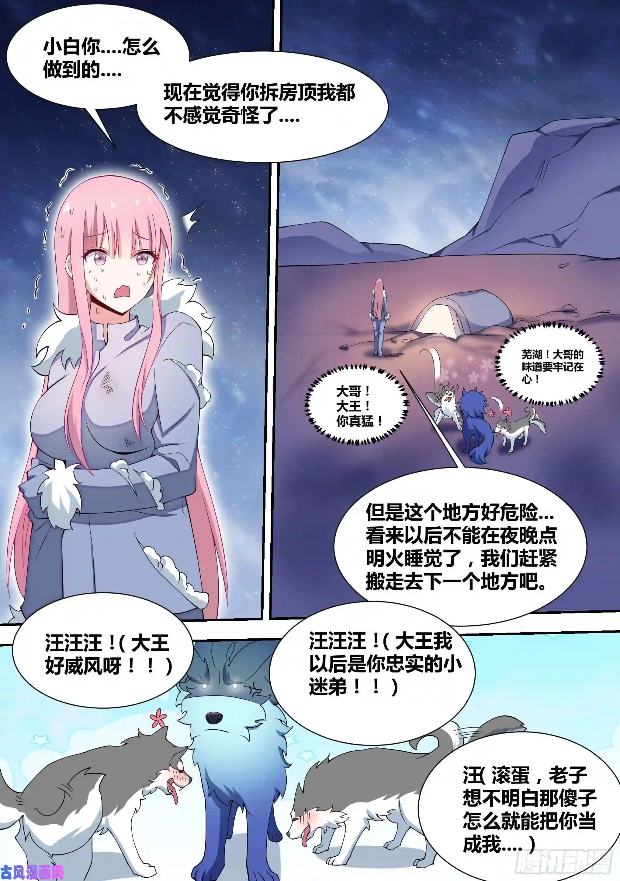 直播：女神家的哈士奇天秀74