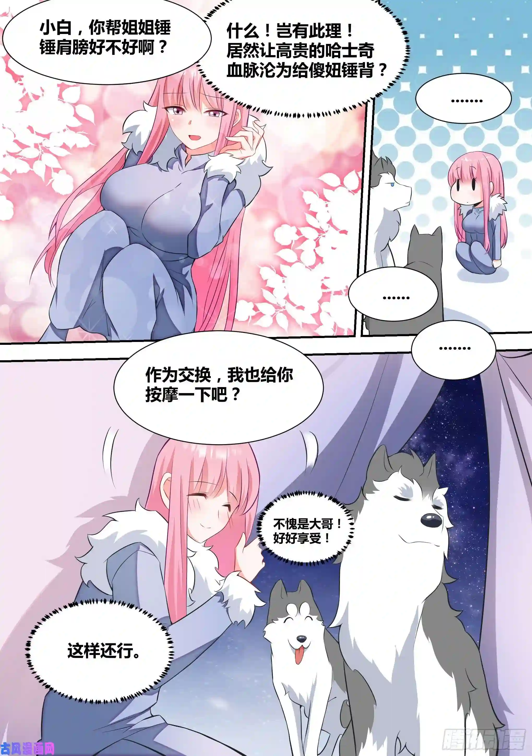 直播：女神家的哈士奇天秀74