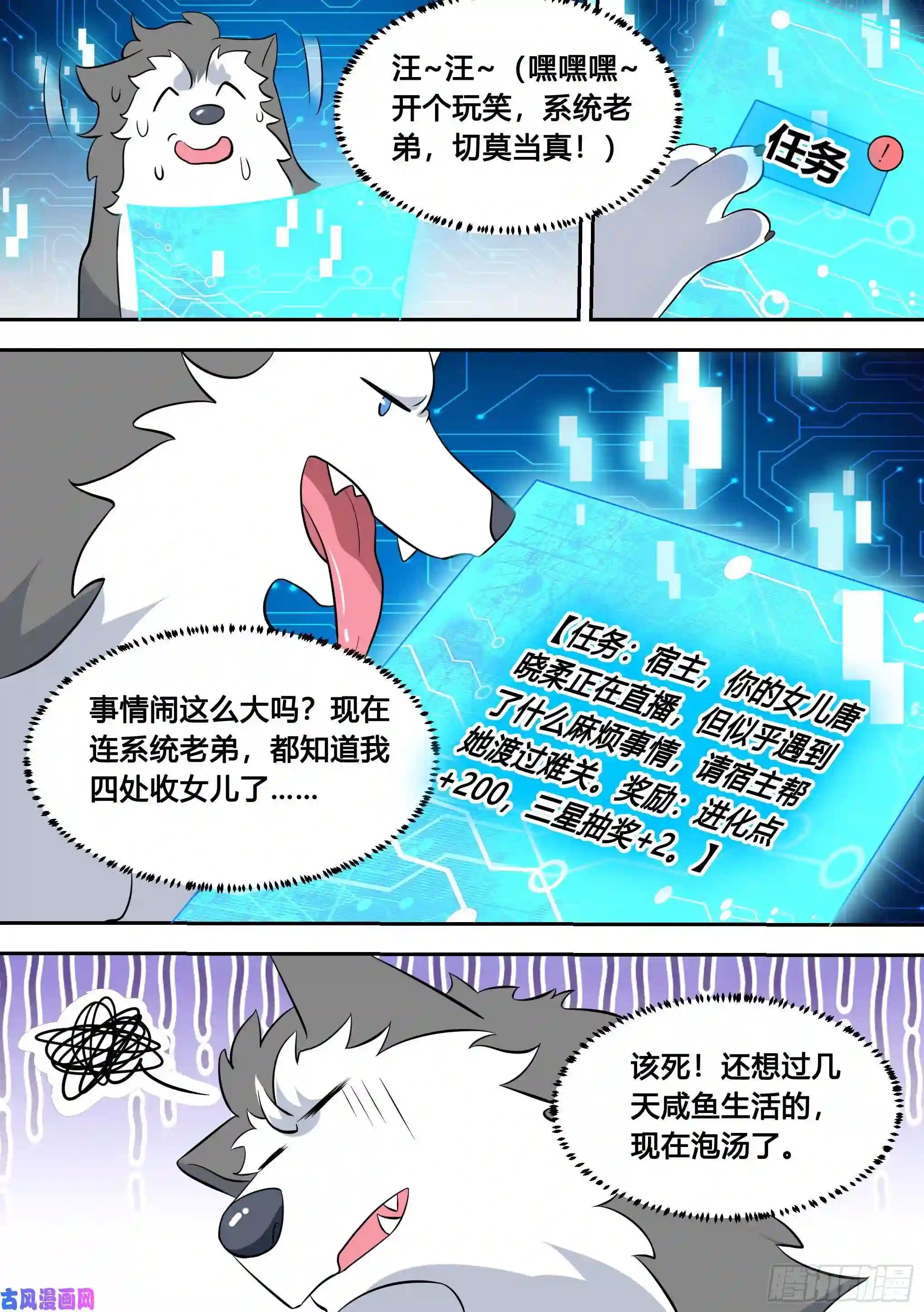 直播：女神家的哈士奇天秀82-秘密被发现？