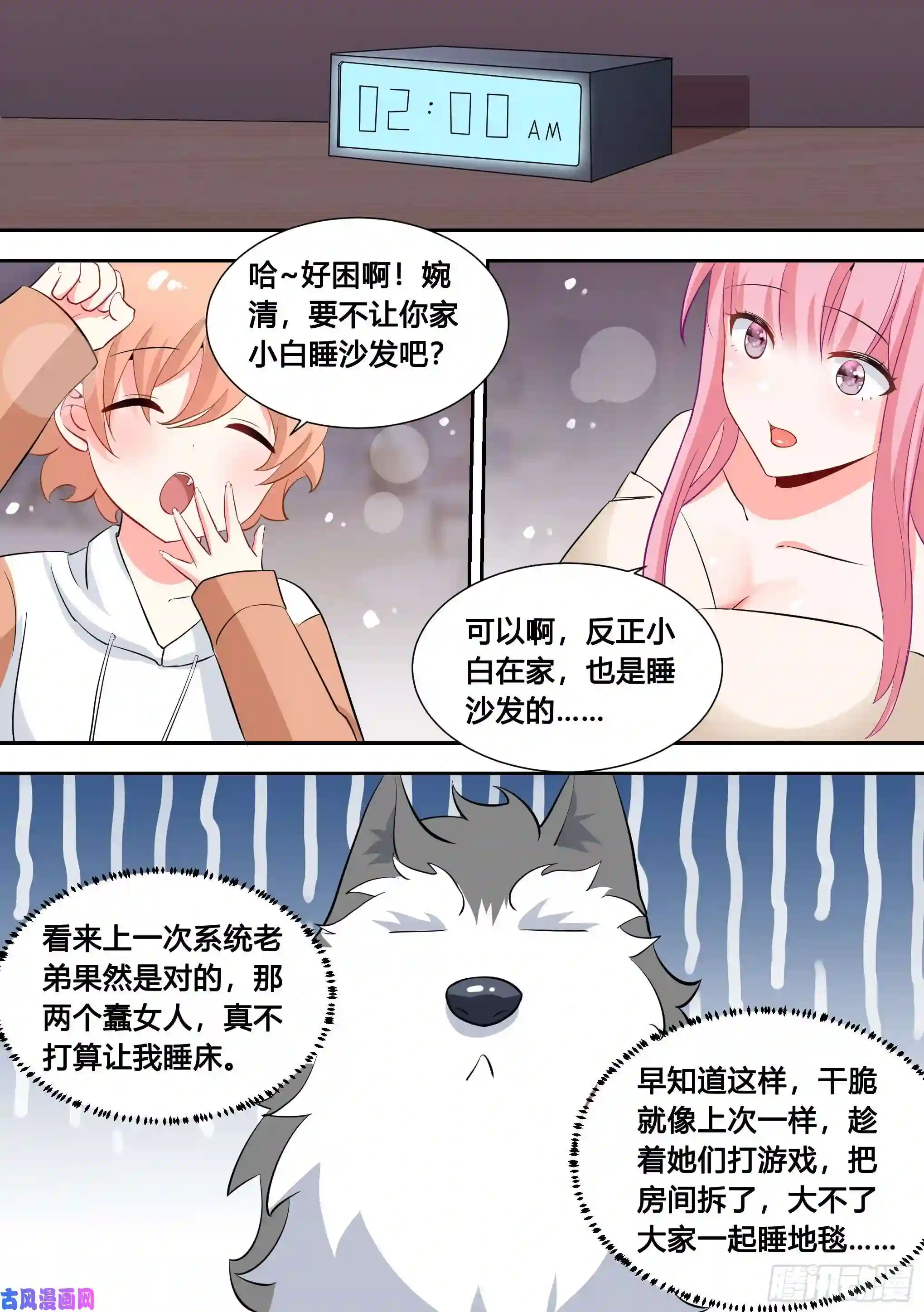 直播：女神家的哈士奇天秀86-我好像要上电视了