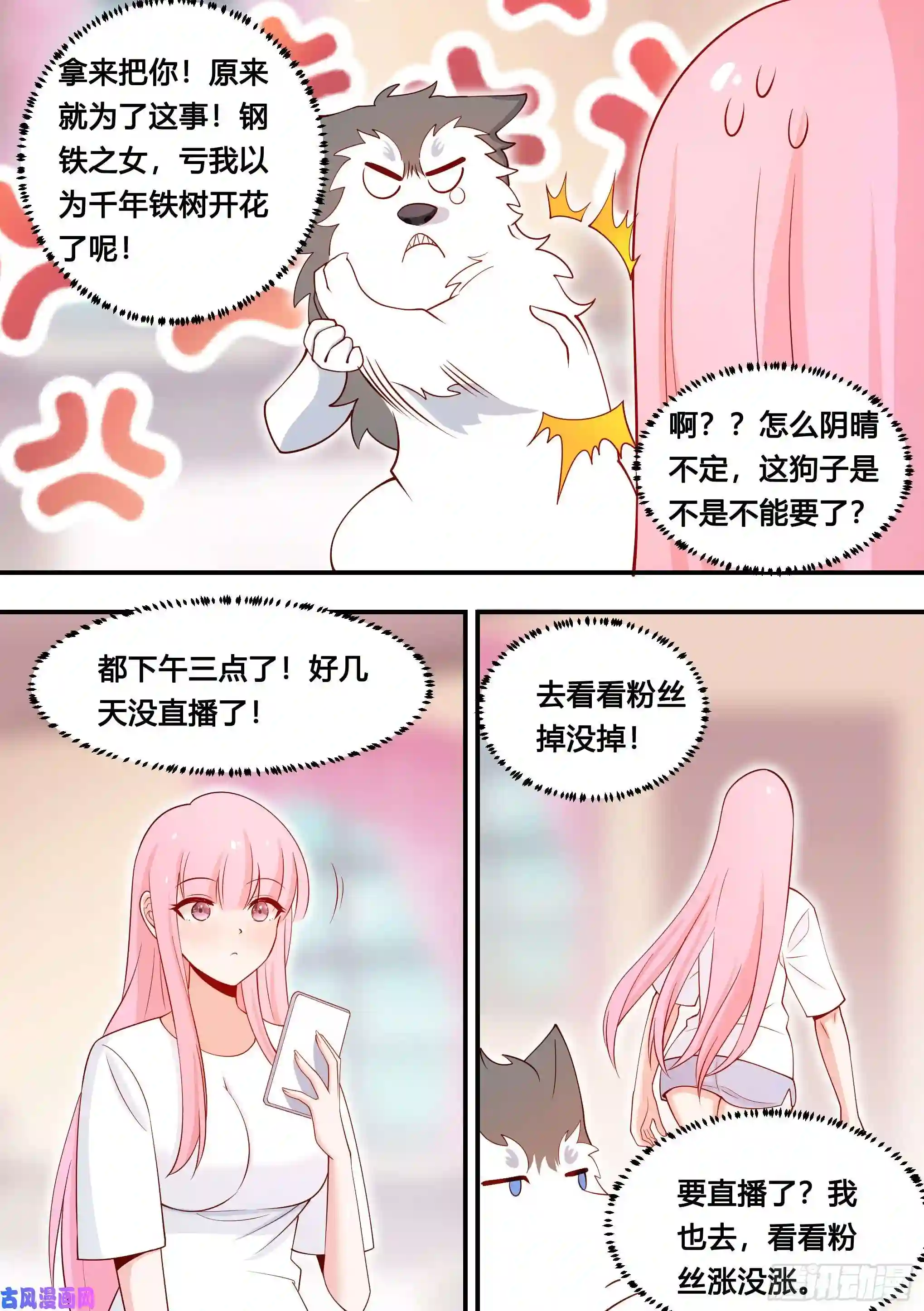 直播：女神家的哈士奇天秀107-相亲？！