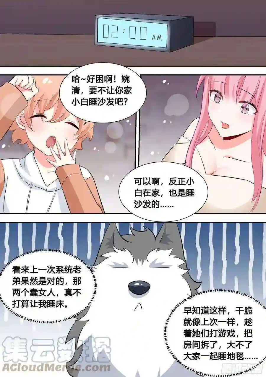 直播：女神家的哈士奇天秀86