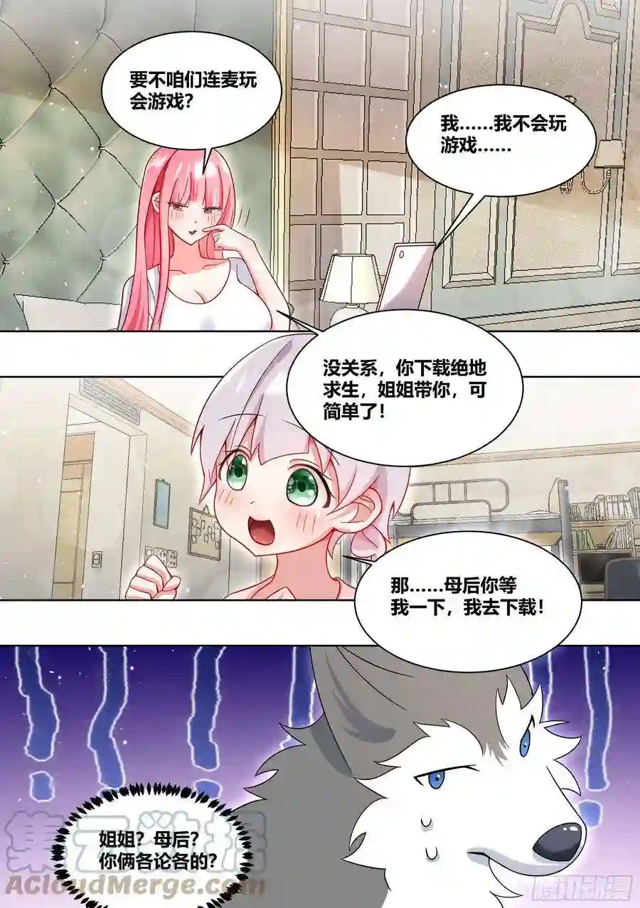 直播：女神家的哈士奇天秀228-晕3D