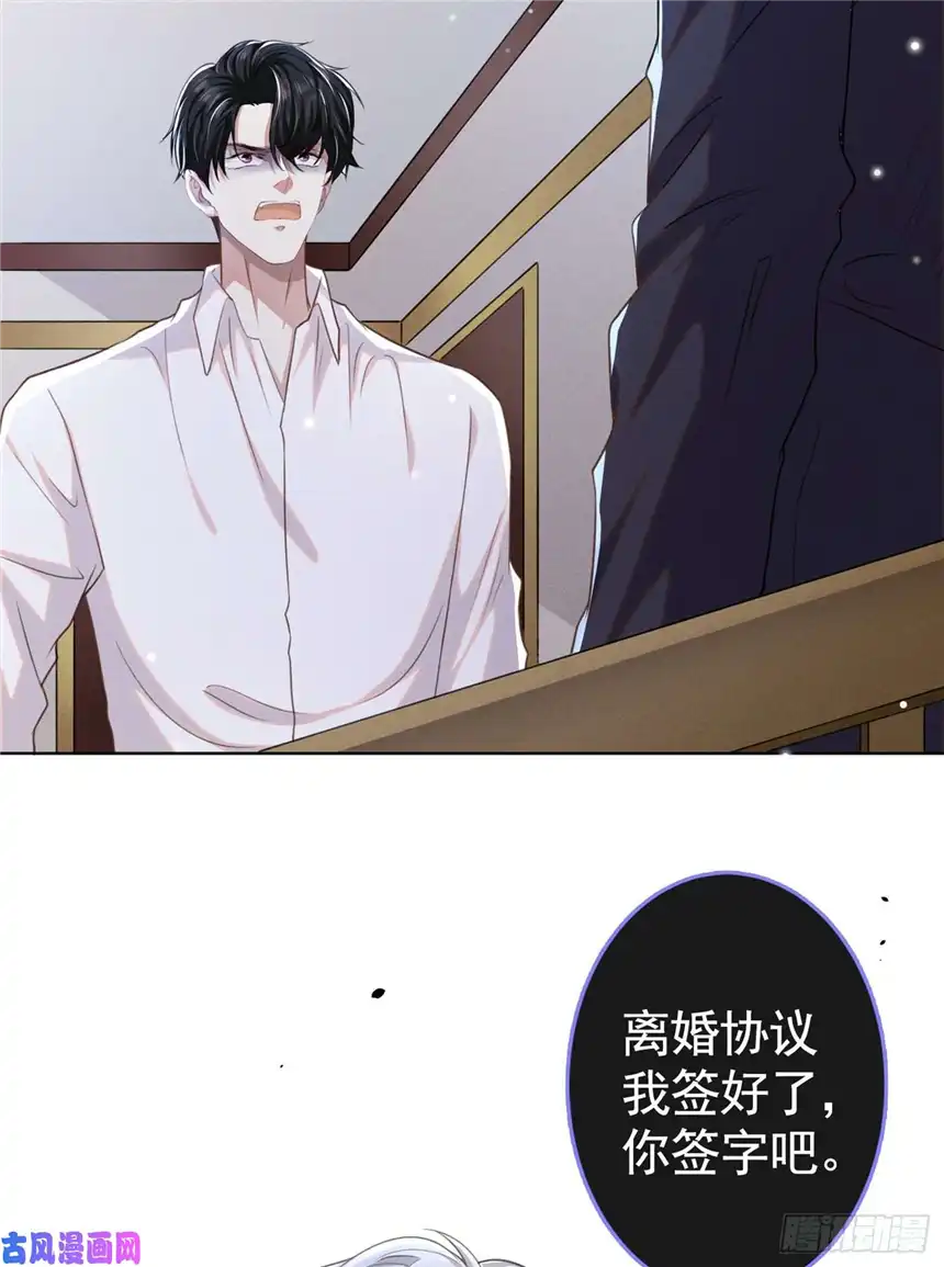 他说我是黑莲花第74话 离婚协议，你签字吧