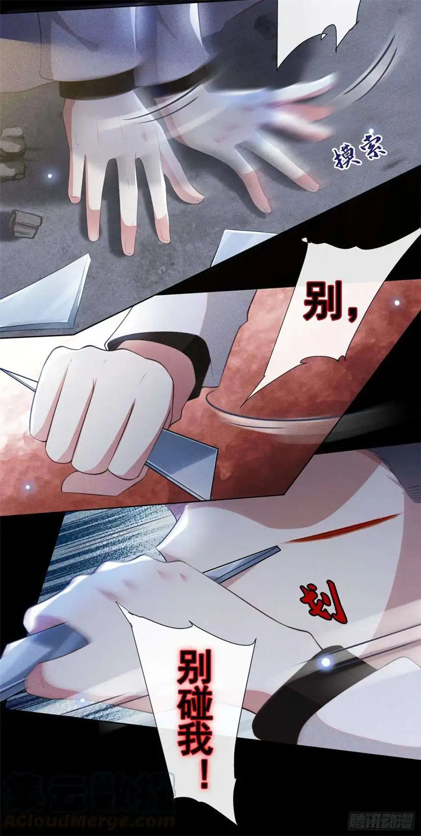 他说我是黑莲花68话 被血染红的白西装