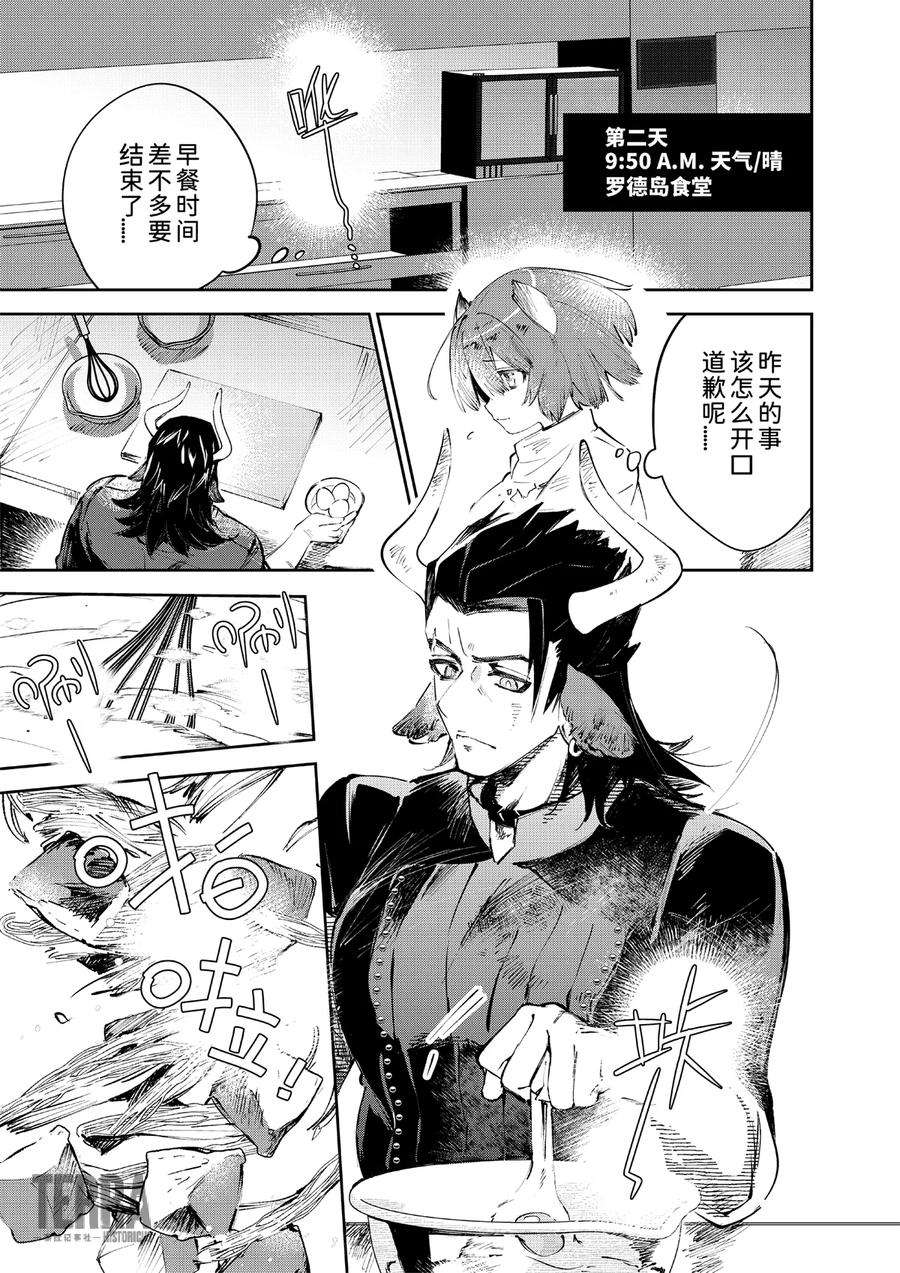 明日方舟：罗德厨房——回甘Menu 02 松饼早餐卷与谢拉格第一大厨