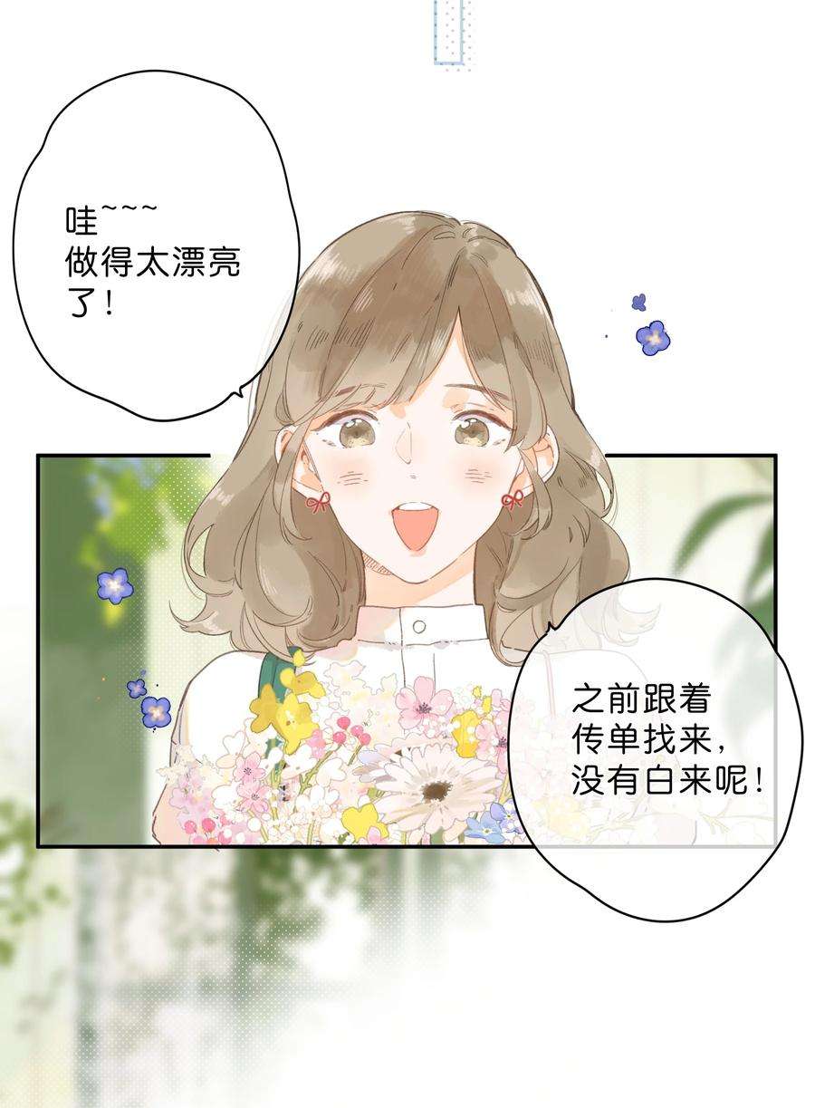 街角的向阳花屋8话 挂坠里的花瓣