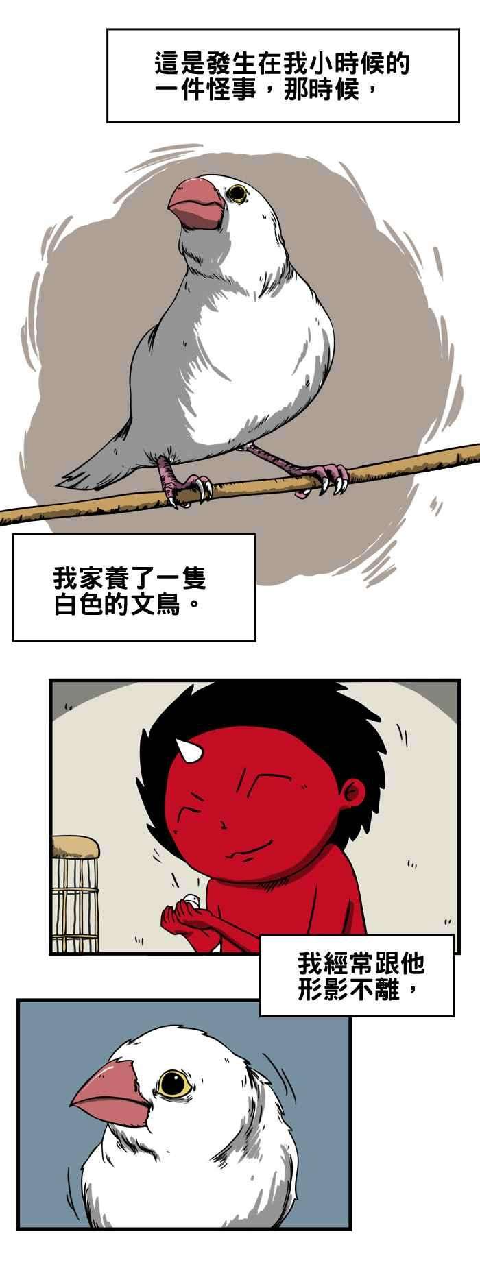 百鬼夜行志・一夜怪谈之卷第44话 文鸟