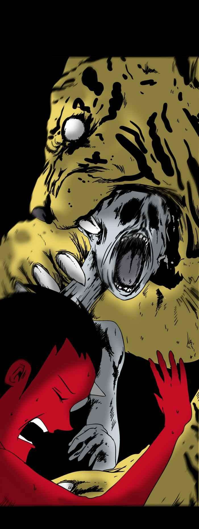 百鬼夜行志・一夜怪谈之卷第90话 梦里的老虎