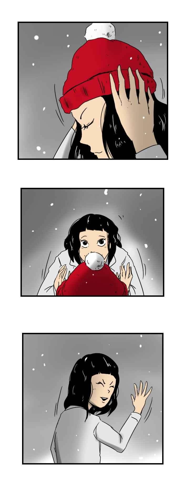 百鬼夜行志・一夜怪谈之卷第236话 雪之邂逅