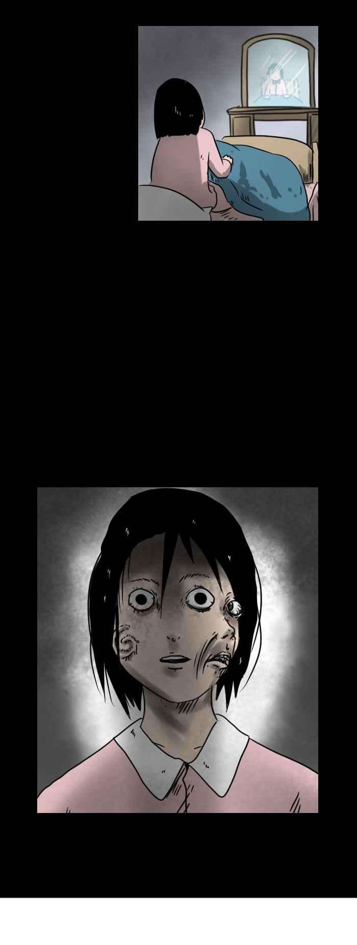 百鬼夜行志・一夜怪谈之卷第345话 画脸