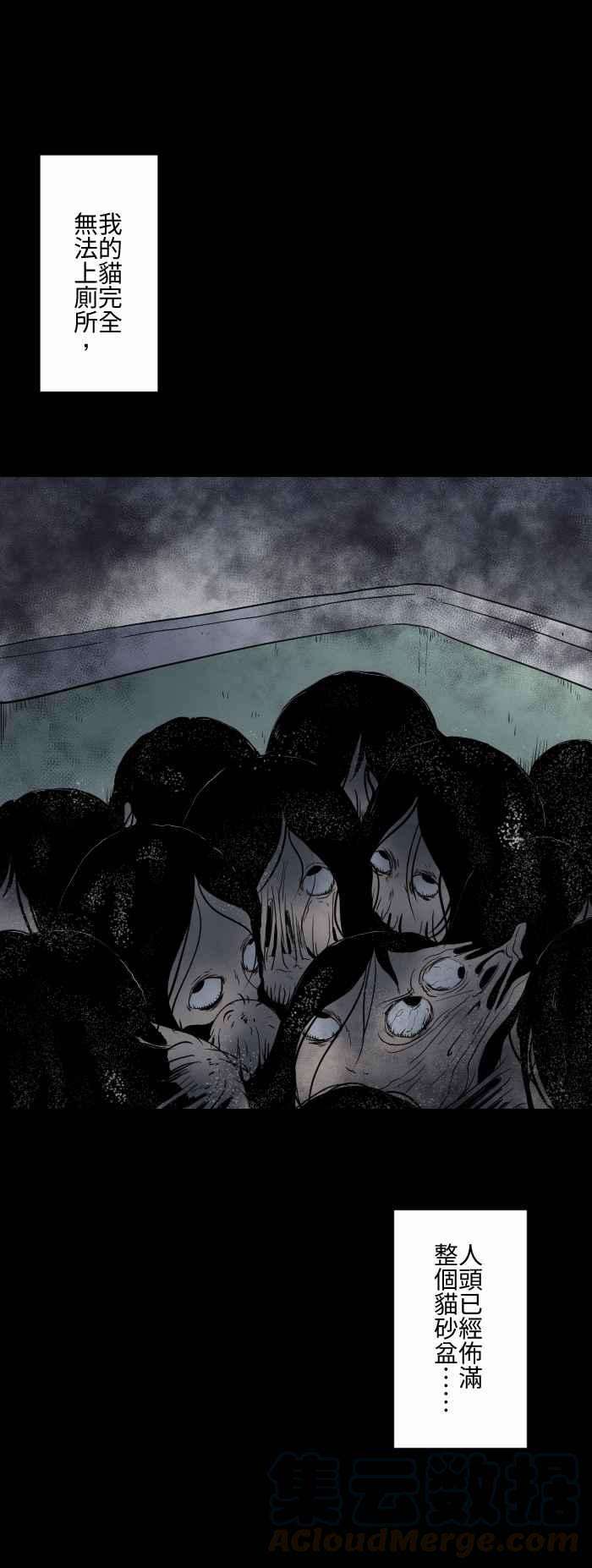 百鬼夜行志・一夜怪谈之卷第589话 猫砂盆