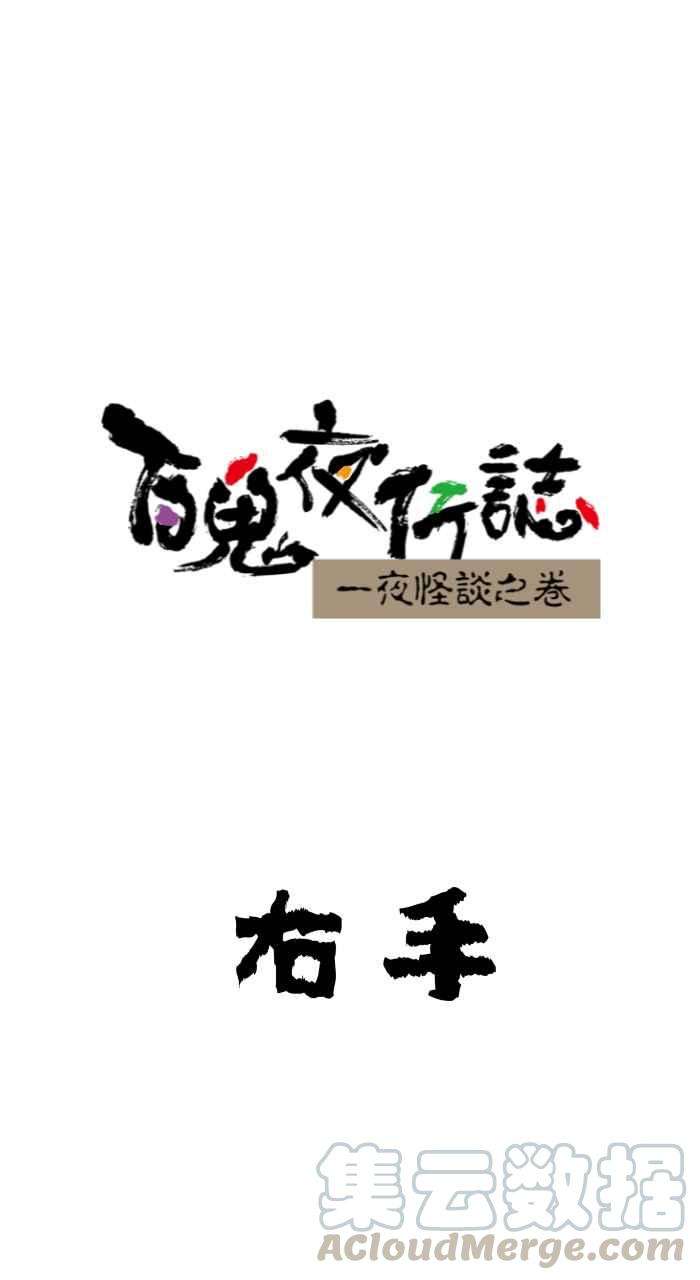 百鬼夜行志・一夜怪谈之卷第639话 右手