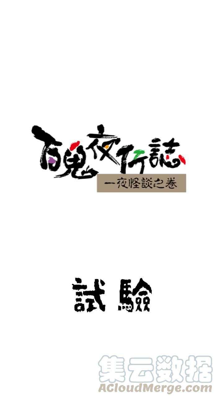 百鬼夜行志・一夜怪谈之卷第640话 试验