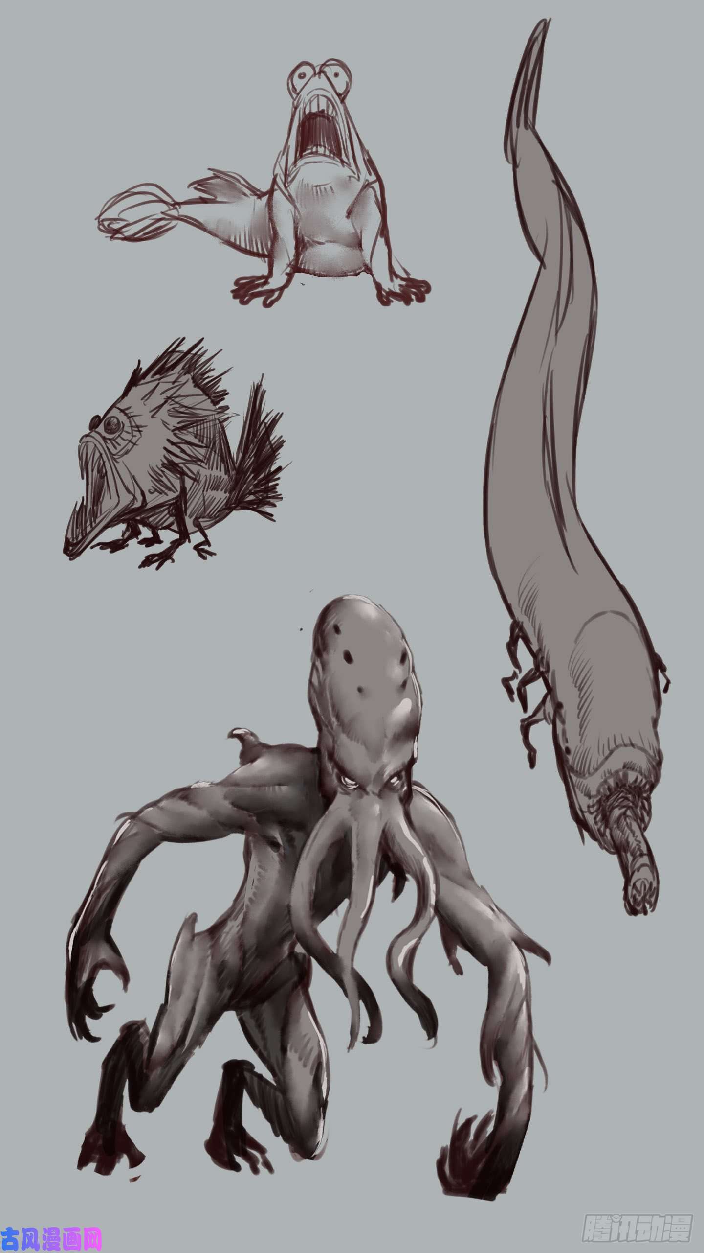 回头是岸放料1-封面、水怪