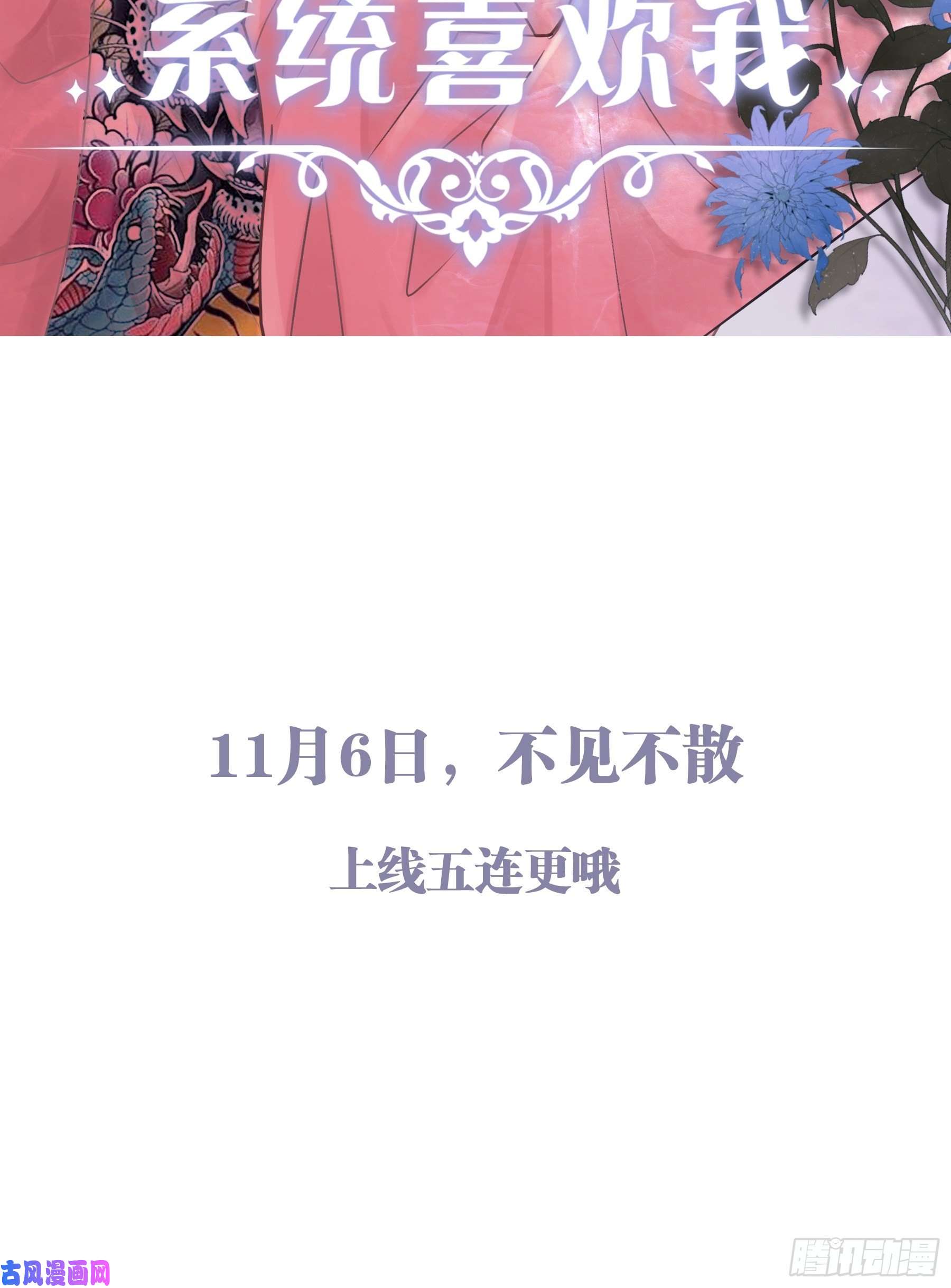 我怀疑系统喜欢我11月6日，上线五连更