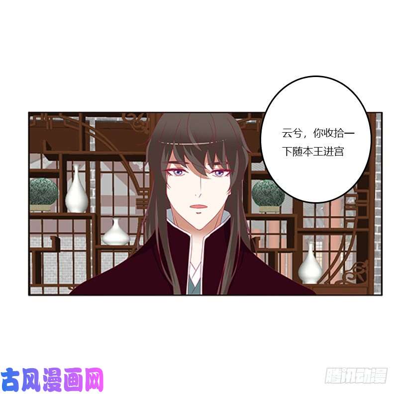 通灵妃随本王进宫
