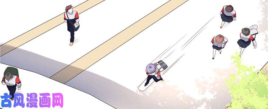 国民校草是女生第十三话 滑板酷guy