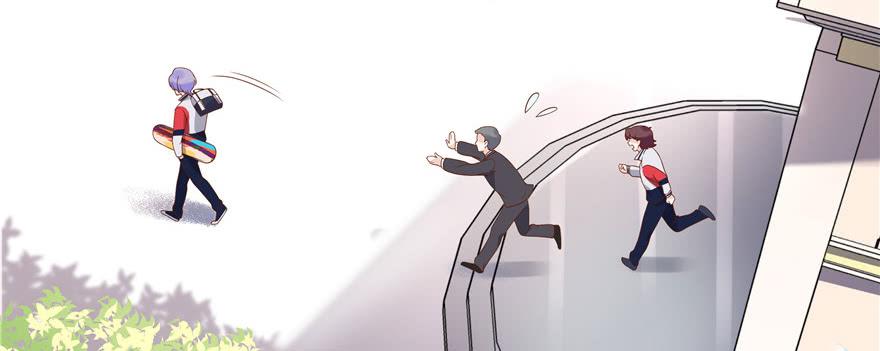 国民校草是女生十三话 滑板酷guy