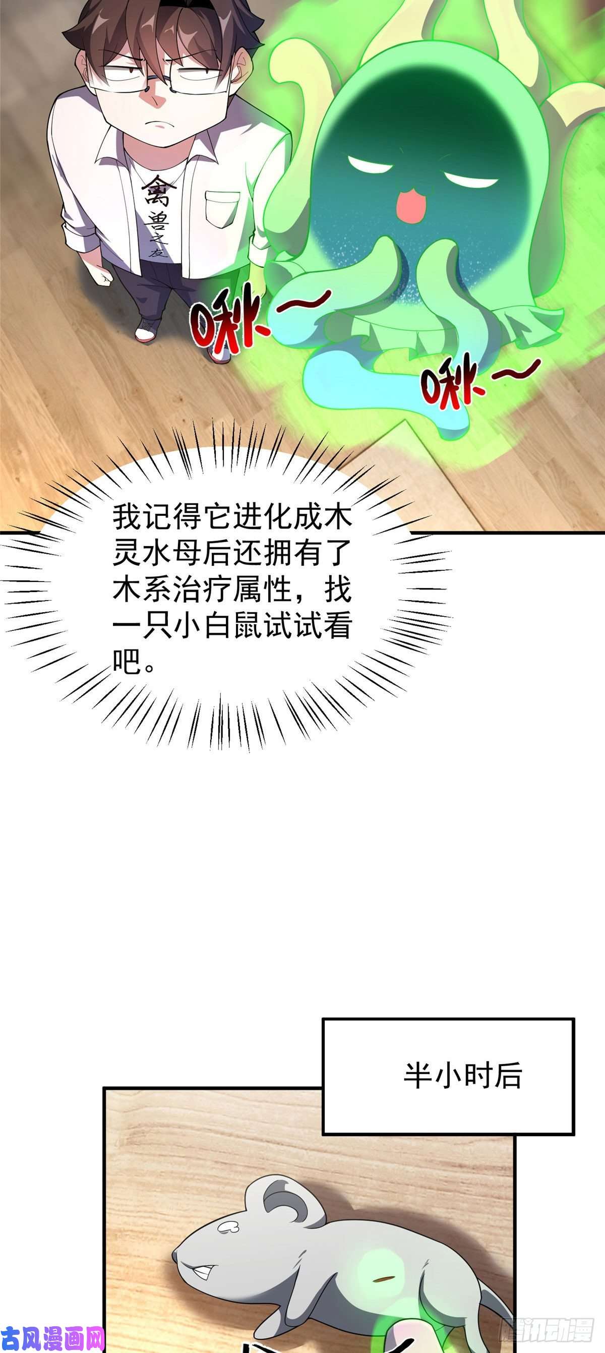 神宠进化78 训练场的小小影子