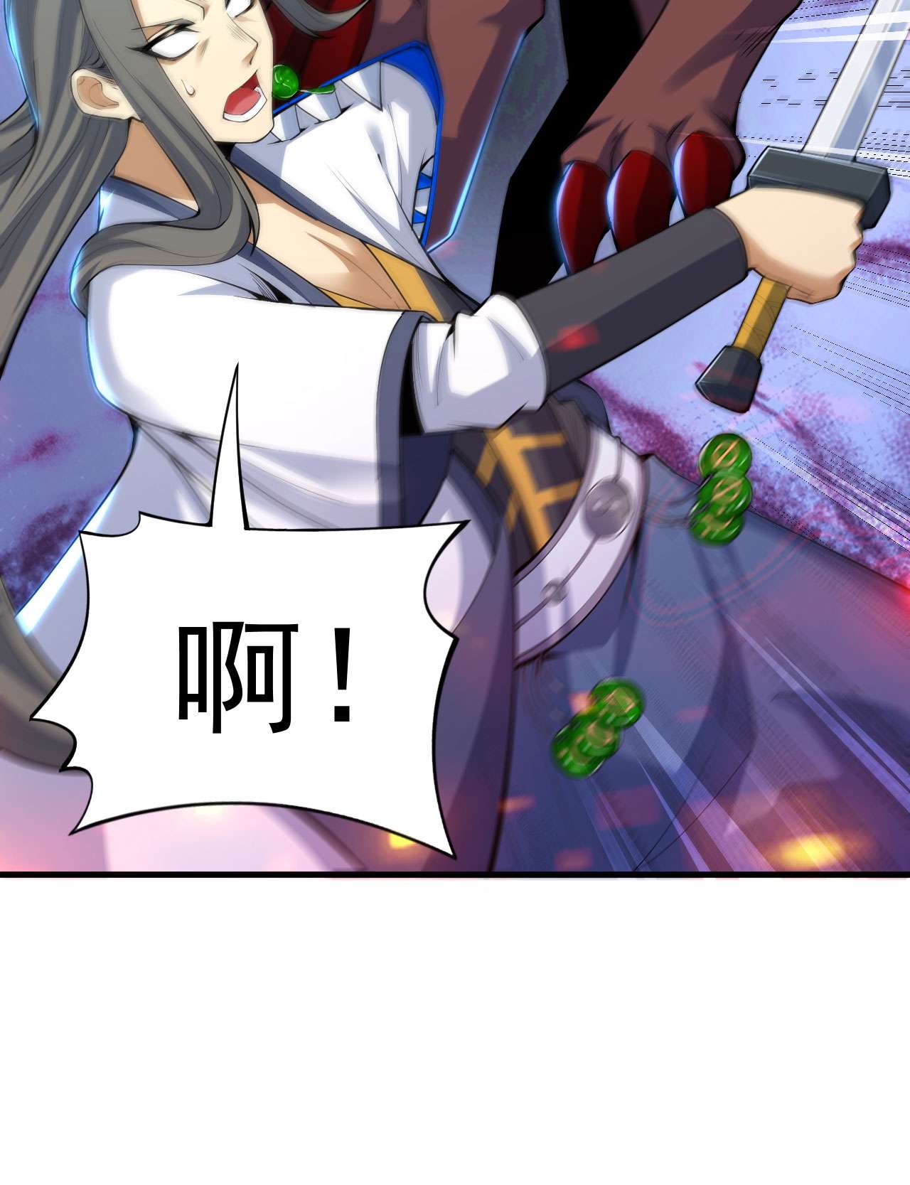 我只想被各位打死38话 灵王宫