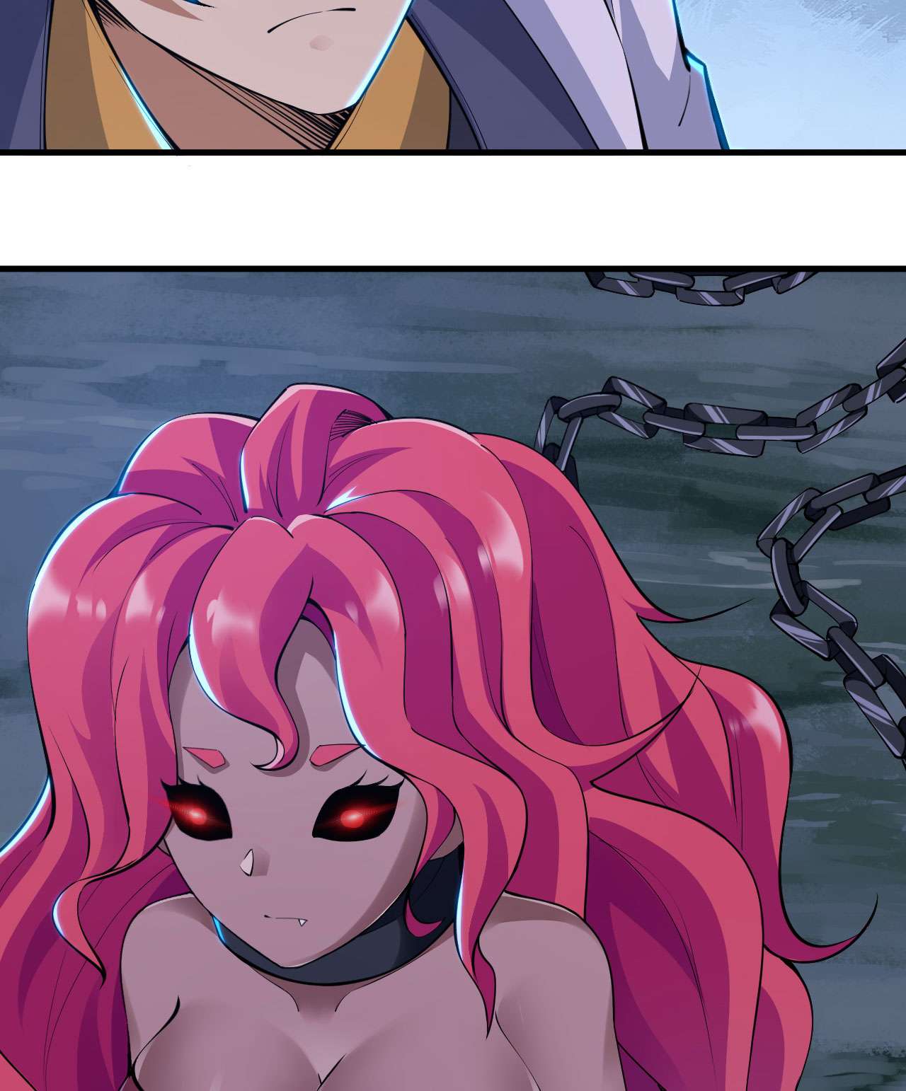 我只想被各位打死55话 崖底的高人