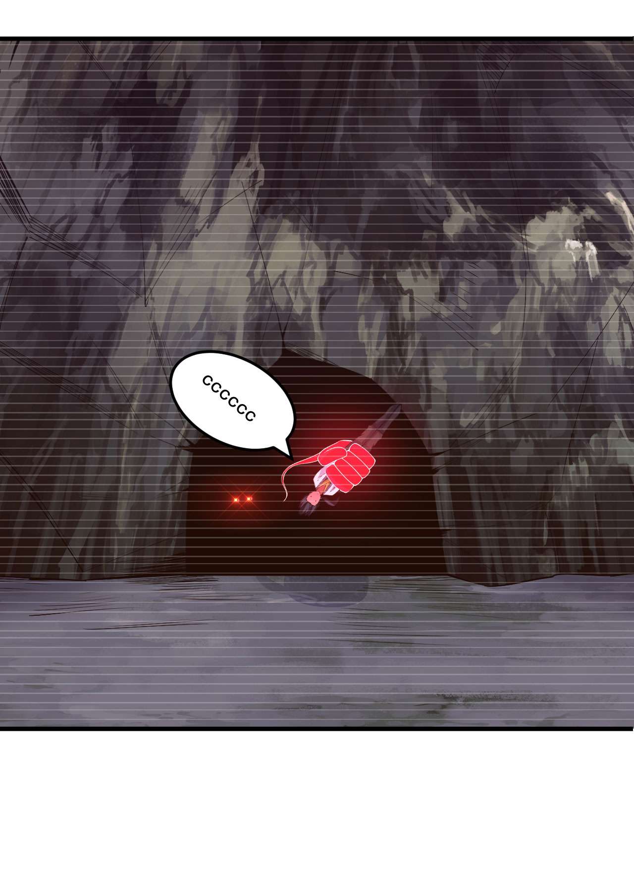 我只想被各位打死55话 崖底的高人