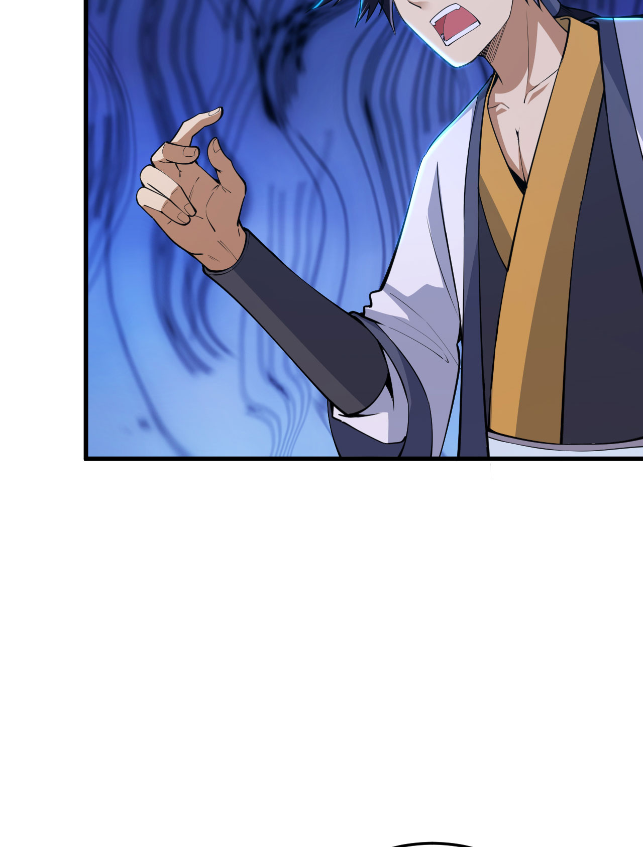 我只想被各位打死55话 崖底的高人