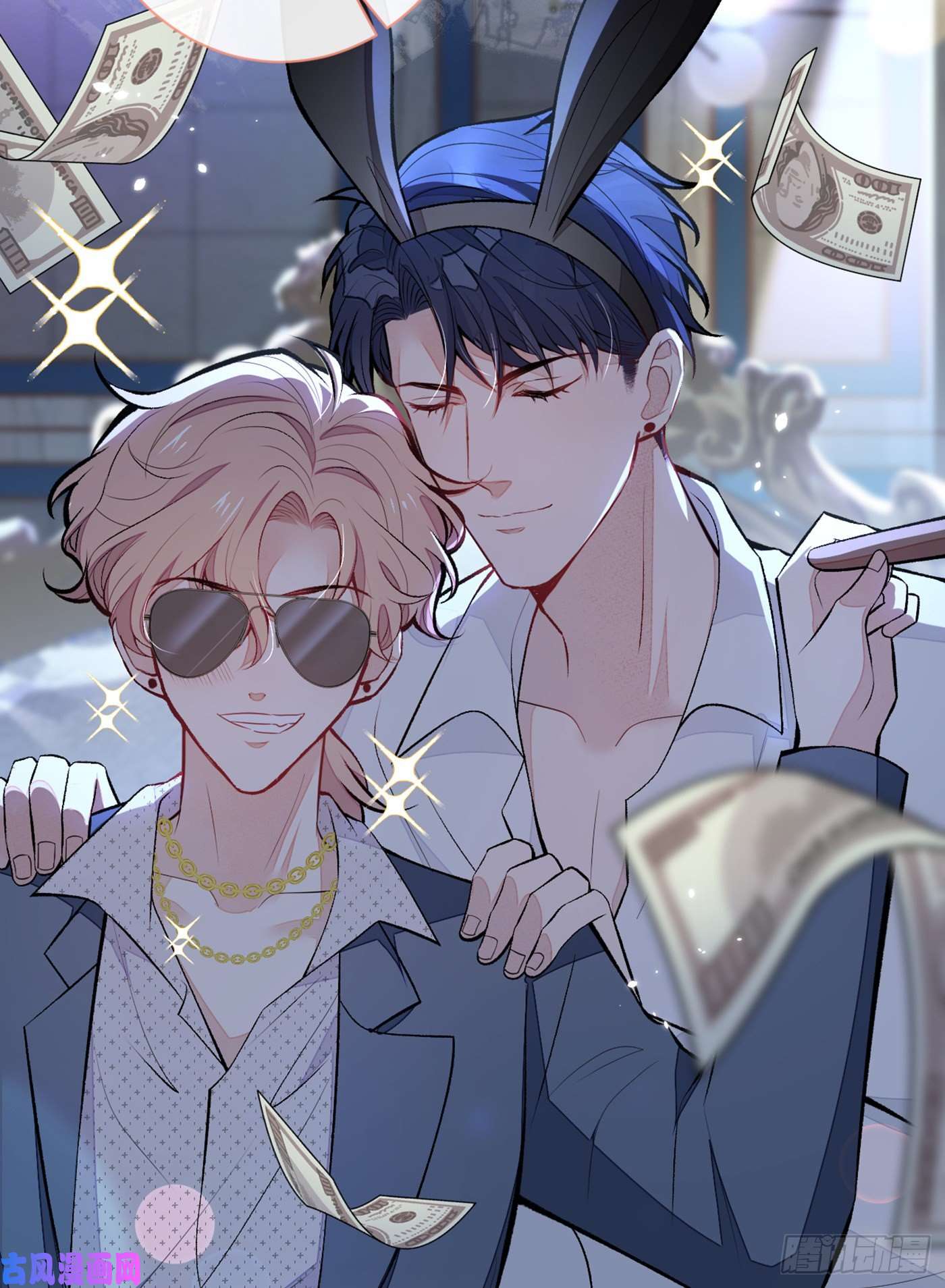 又被男神撩上热搜第82话 谁到公司来了？