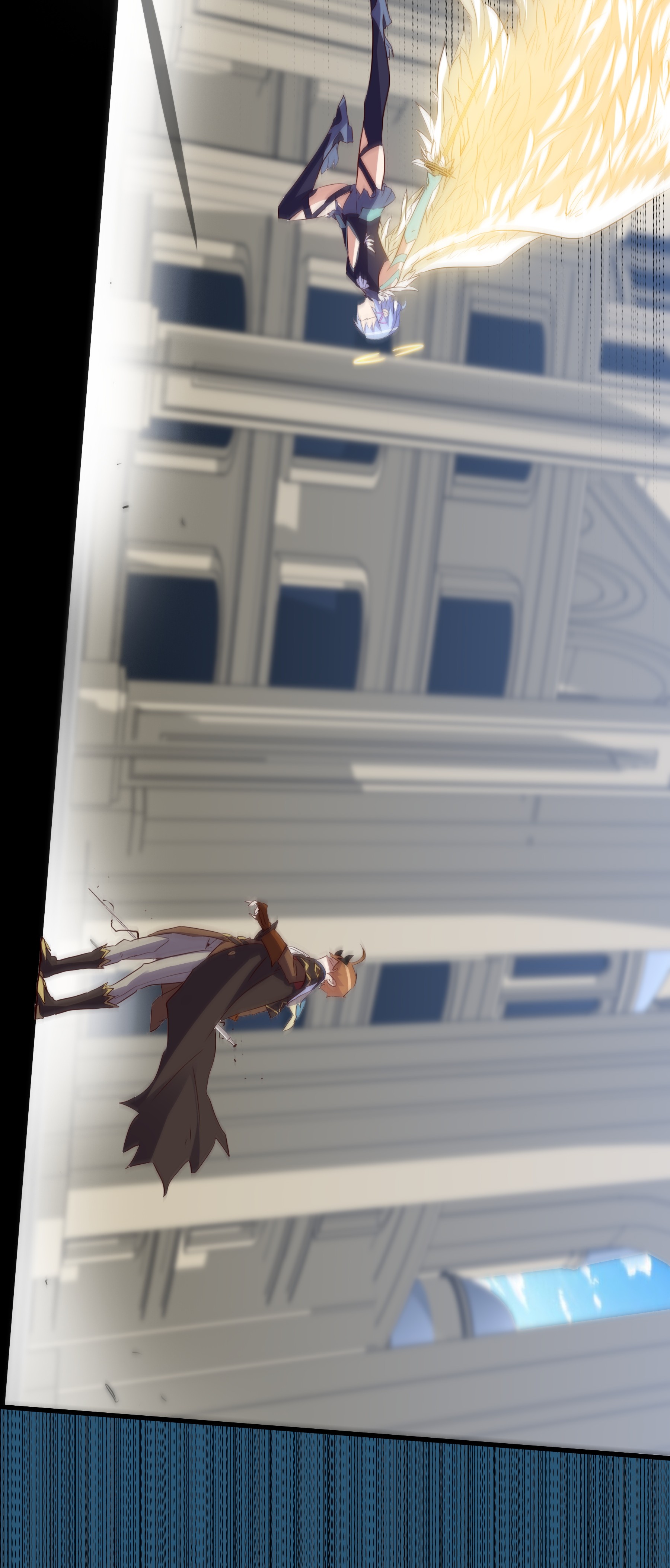 勇者们都想和魔王修炼020 光之翼