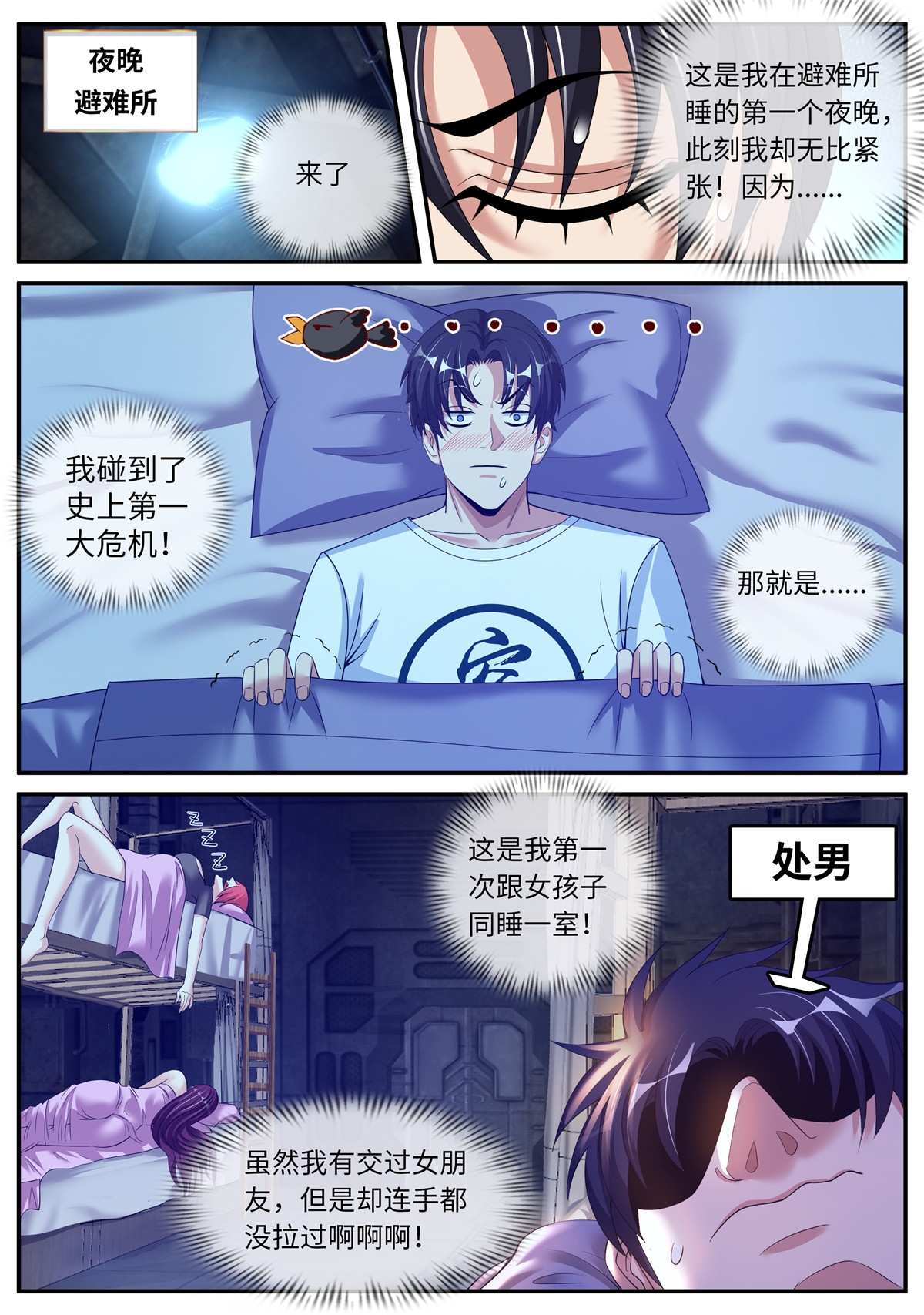 我有一座末世地下城14 第一次。