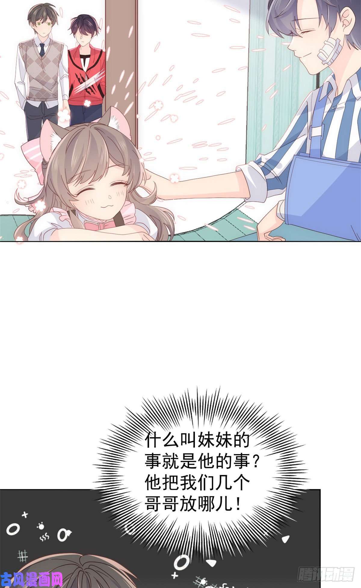 团宠大佬三岁半第45话 被金猪盯上的小白菜