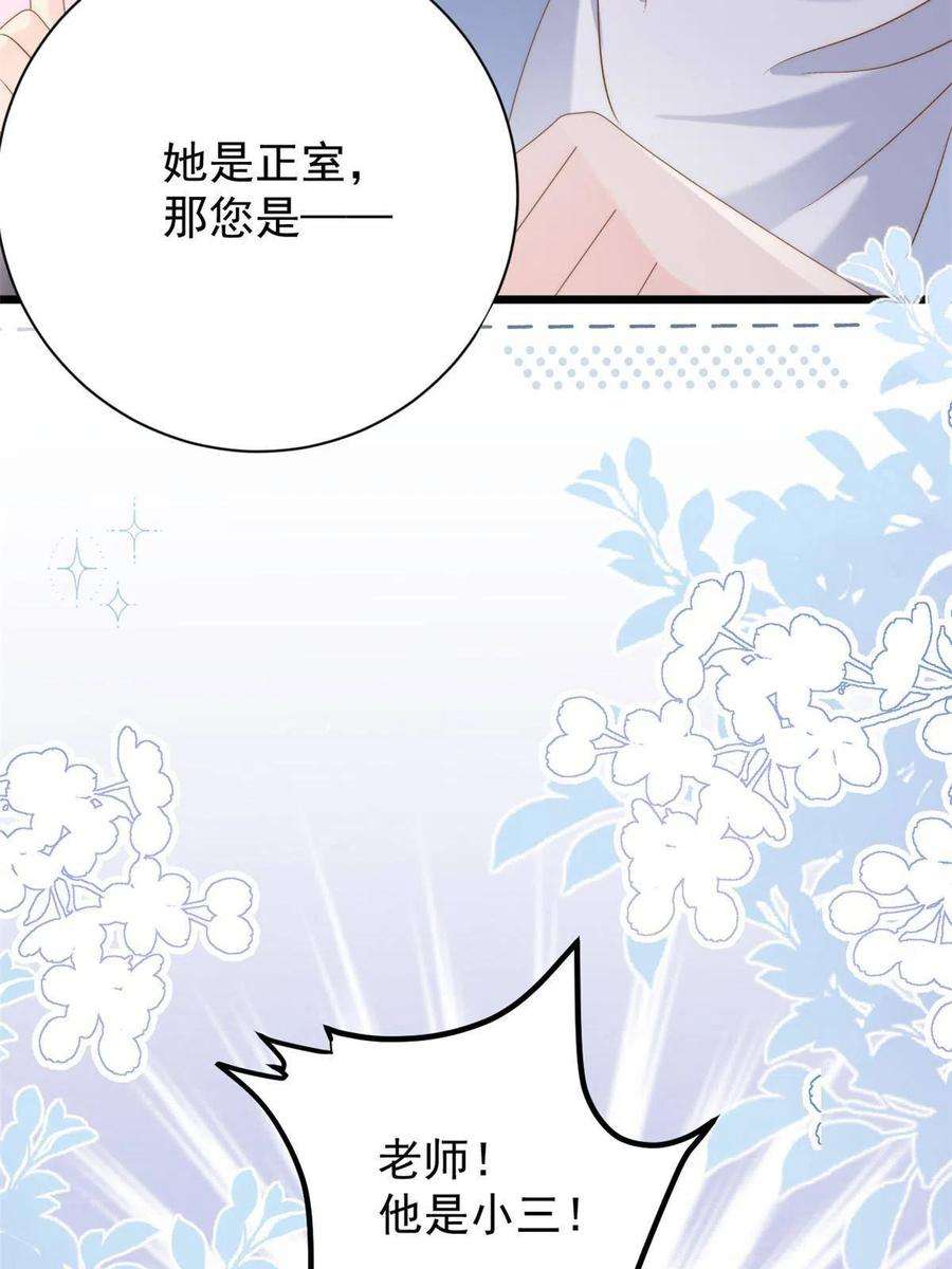 团宠大佬三岁半166话 “正室”与“小三”