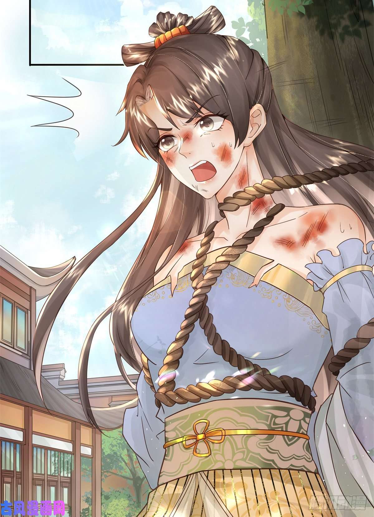 病娇王爷靠我续命01 天上掉下个美男子