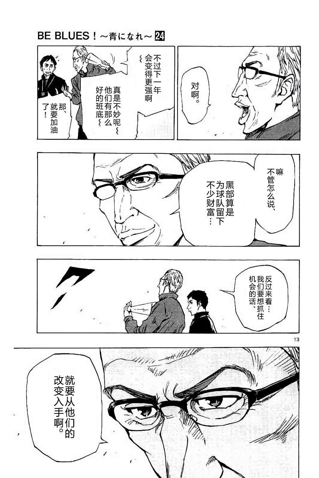 BE BLUES!~化身为青第222话