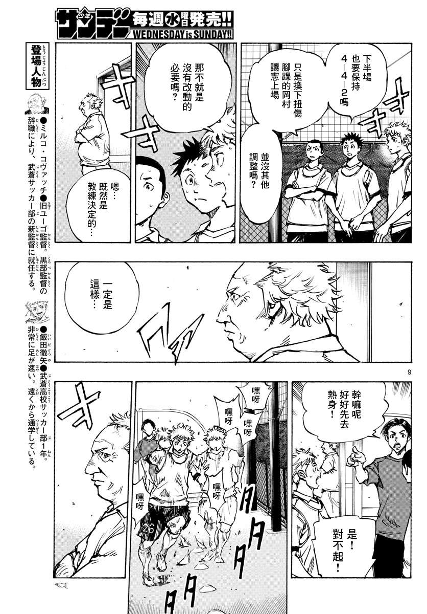 BE BLUES!~化身为青第389话