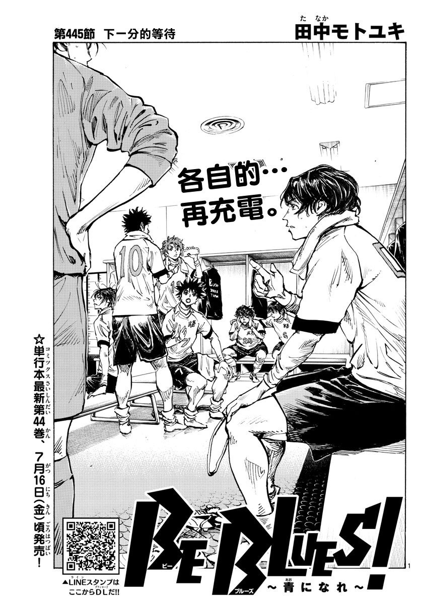 BE BLUES!~化身为青第439话
