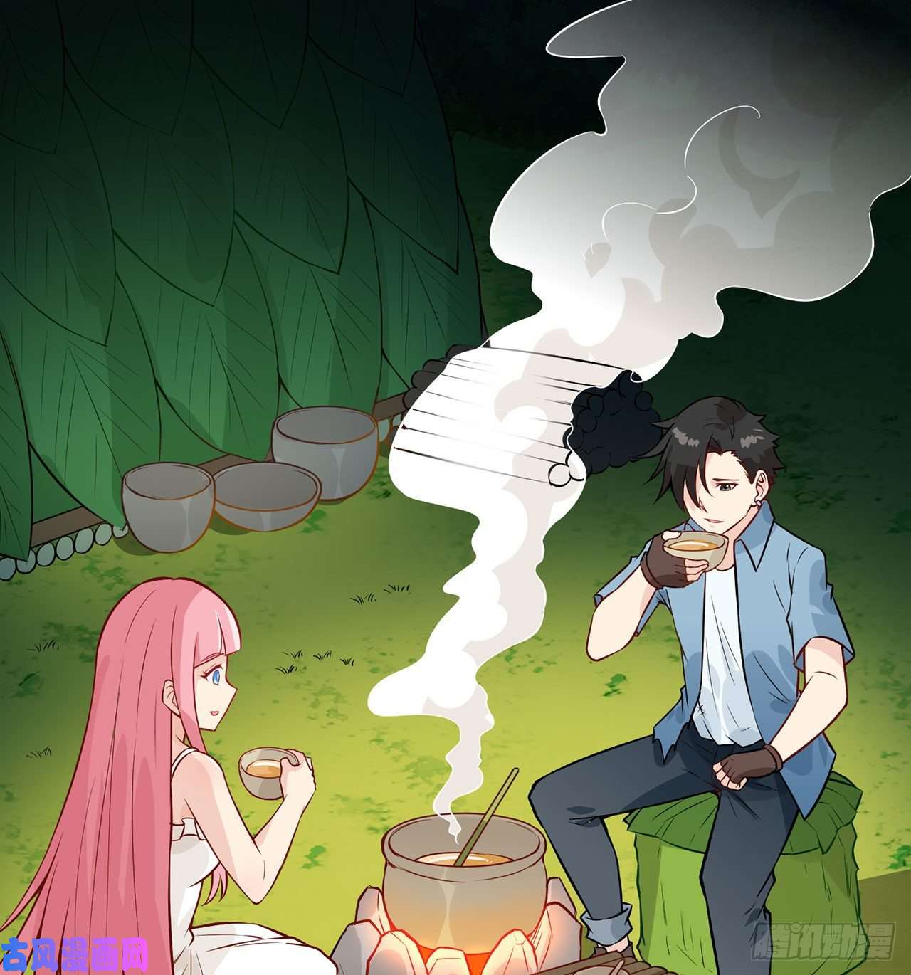 我和妹子们的荒岛余生第35话