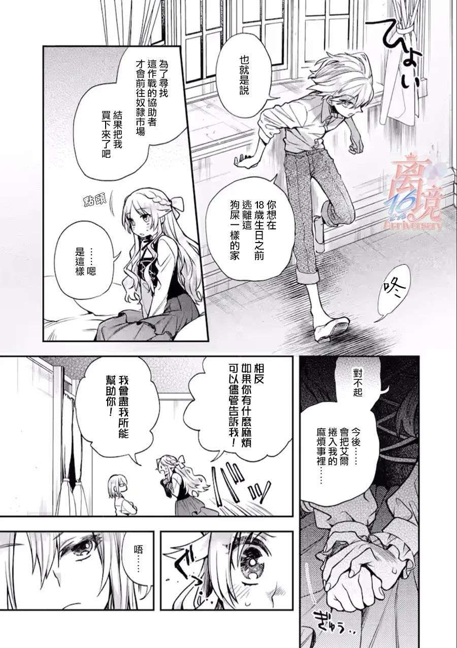 想逃离家的我、不小心买下了仰慕的大魔法使大人第01话