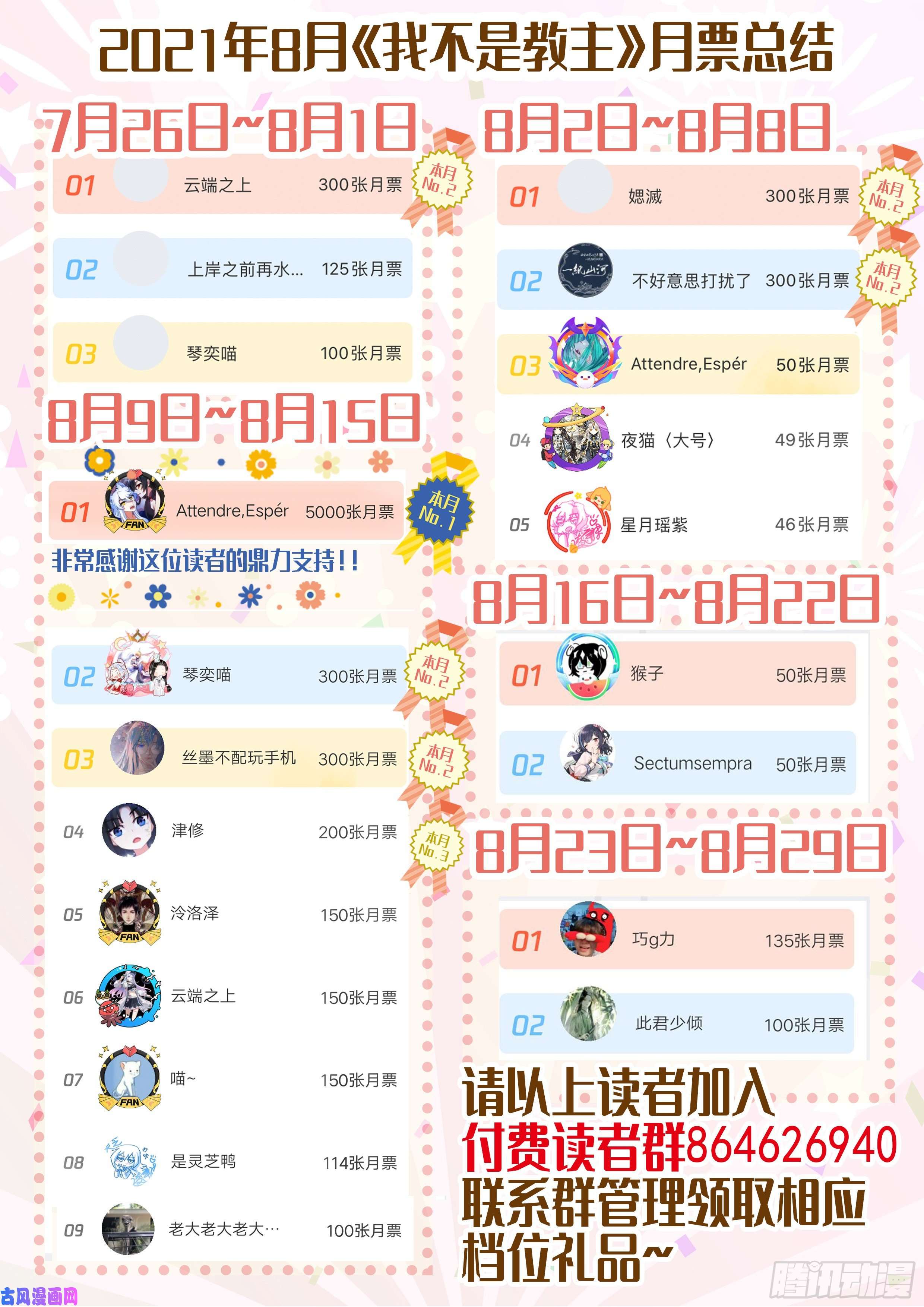 我不是教主更新通知