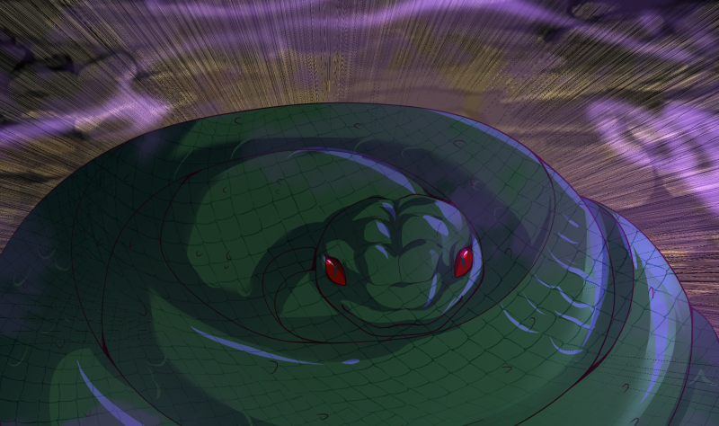 我身上有条龙384 第384话 深海巨蟒