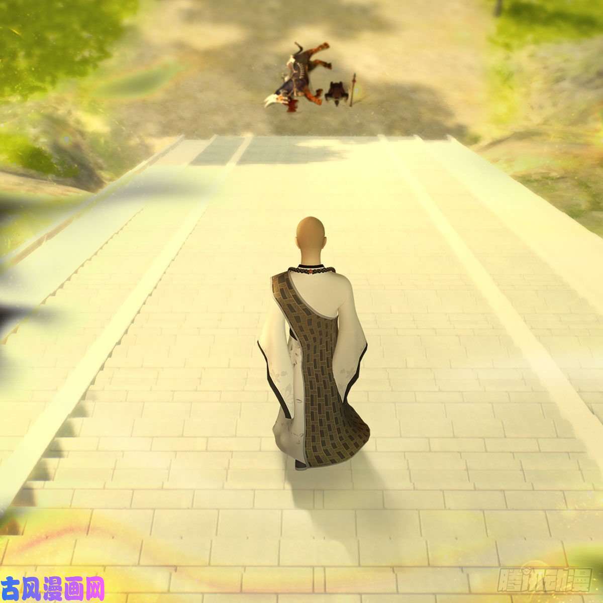 堕玄师第397话：大帝与圣僧