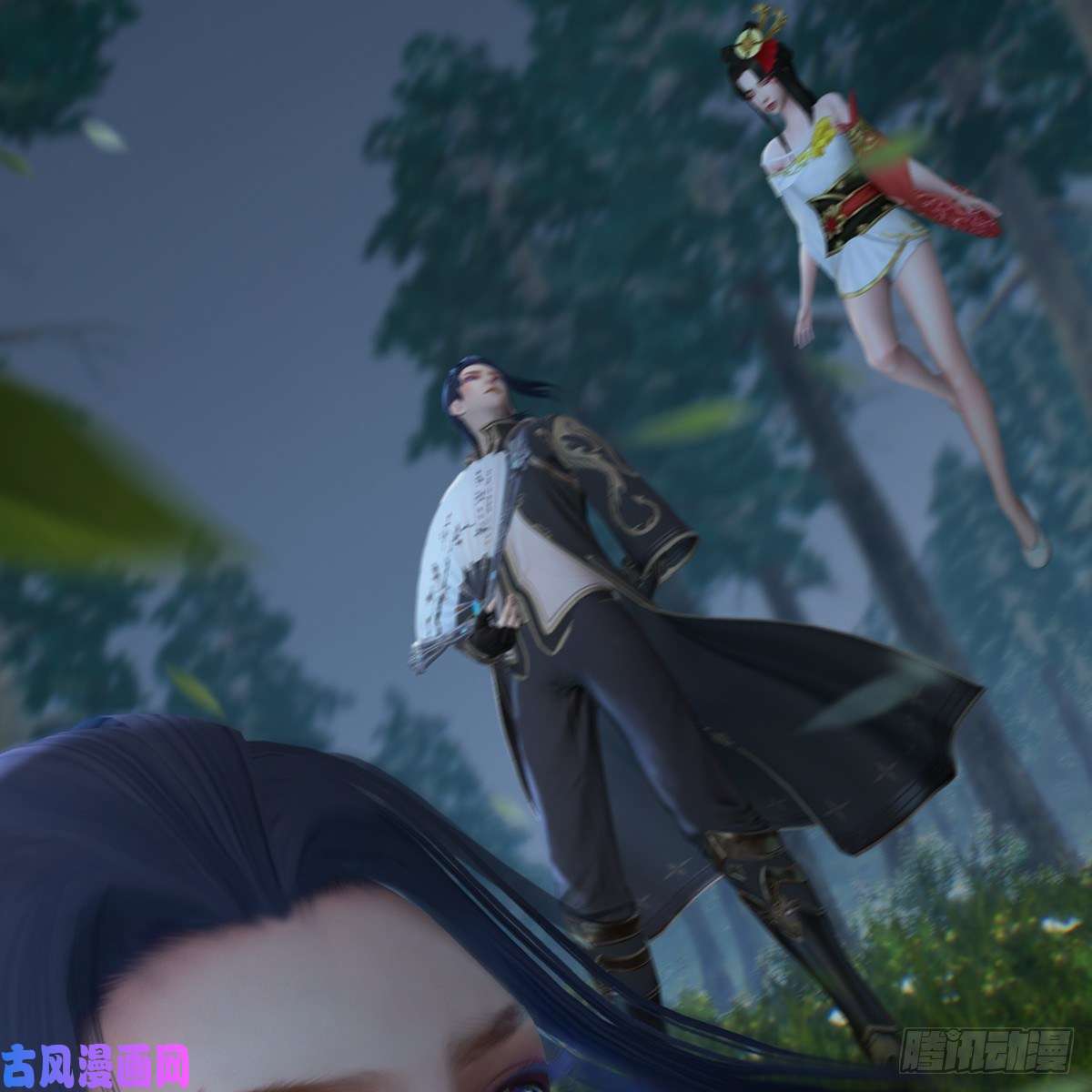 堕玄师第409话：胸部下锤？！