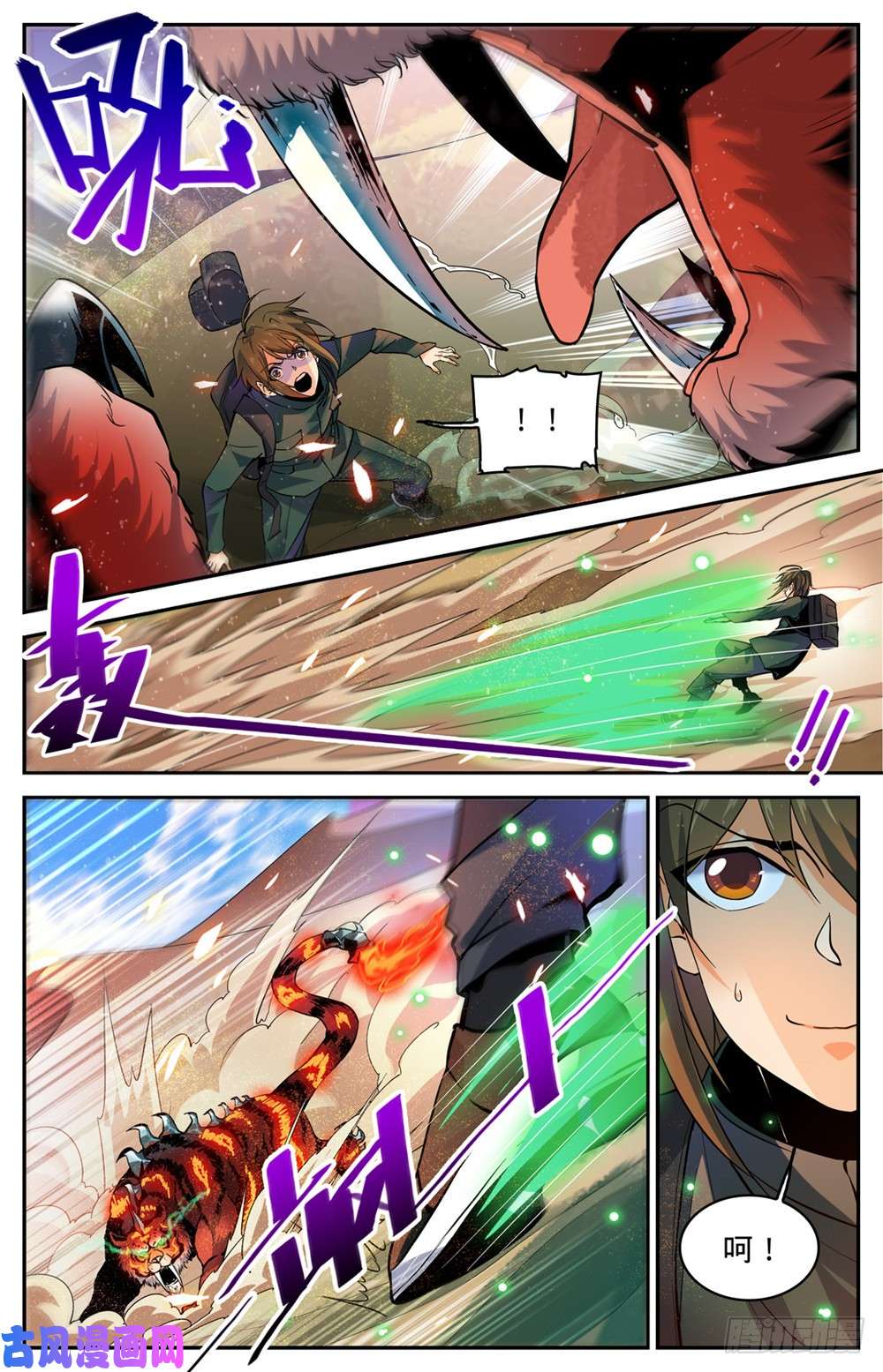 全职法师314 沙啸虎！