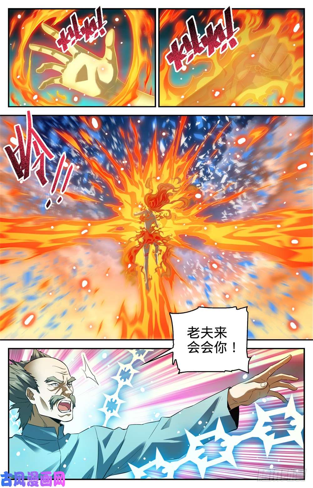 全职法师336 火叶成海