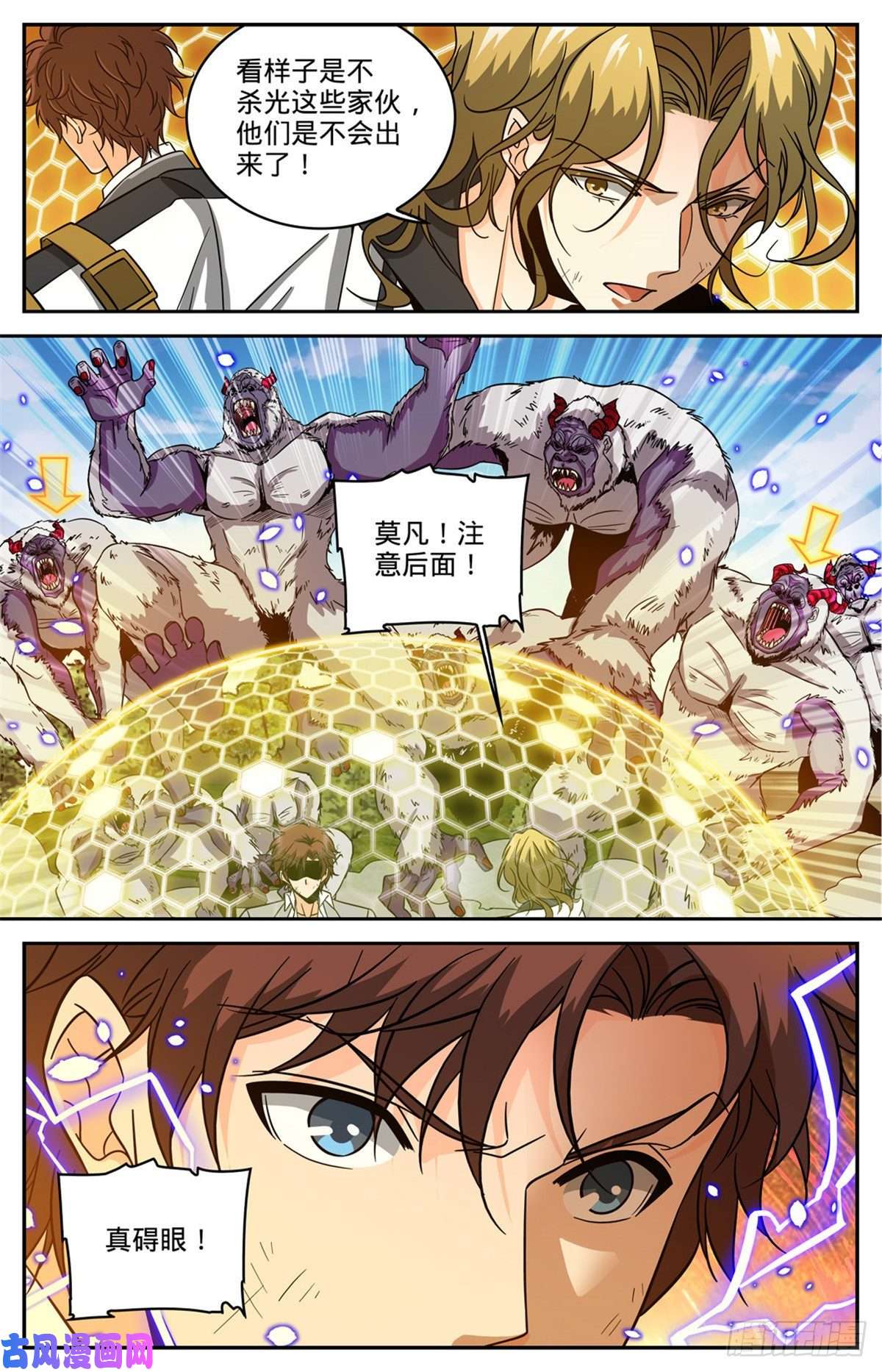 全职法师612 金色毛发