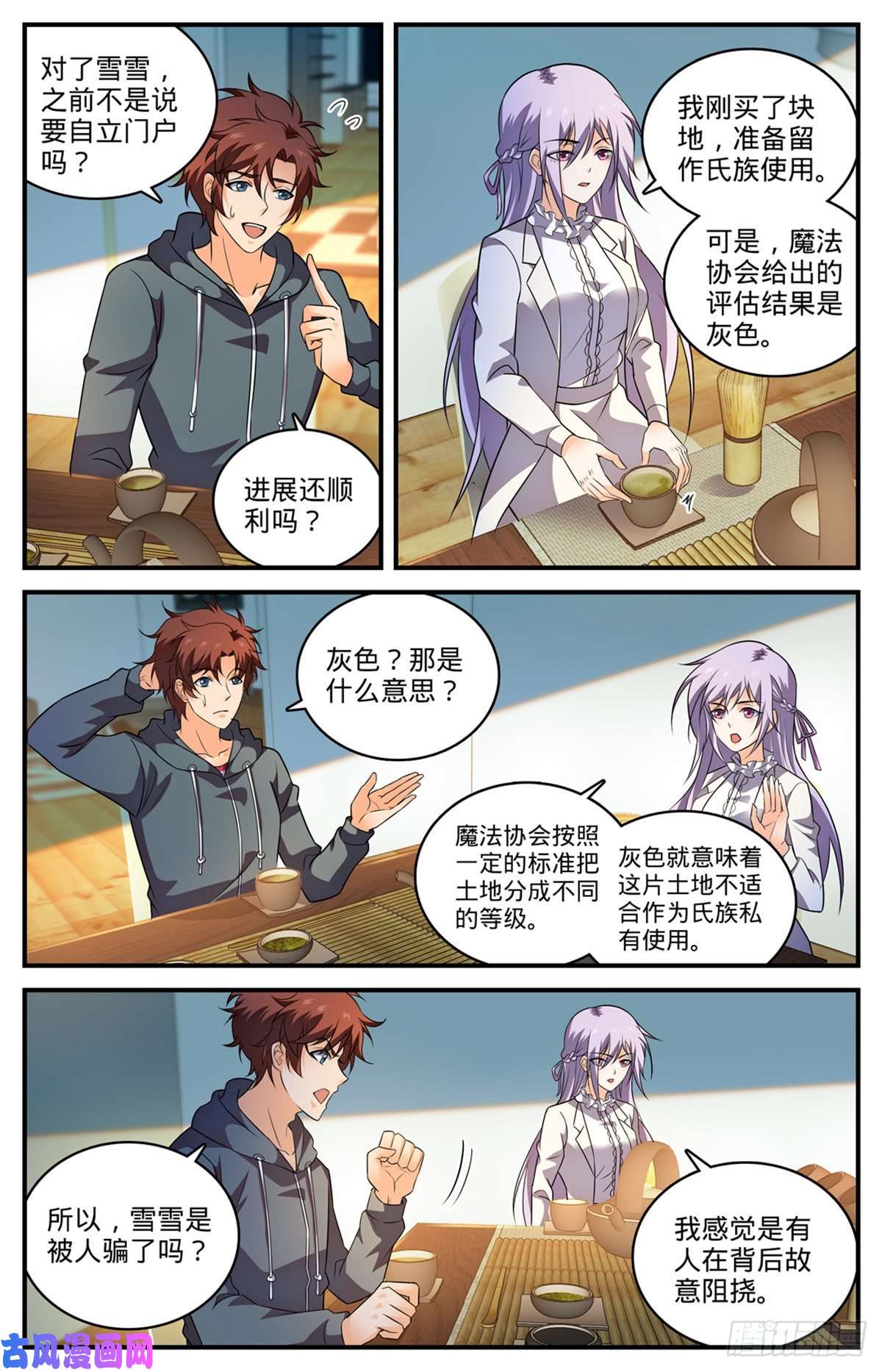 全职法师800 受到阻扰