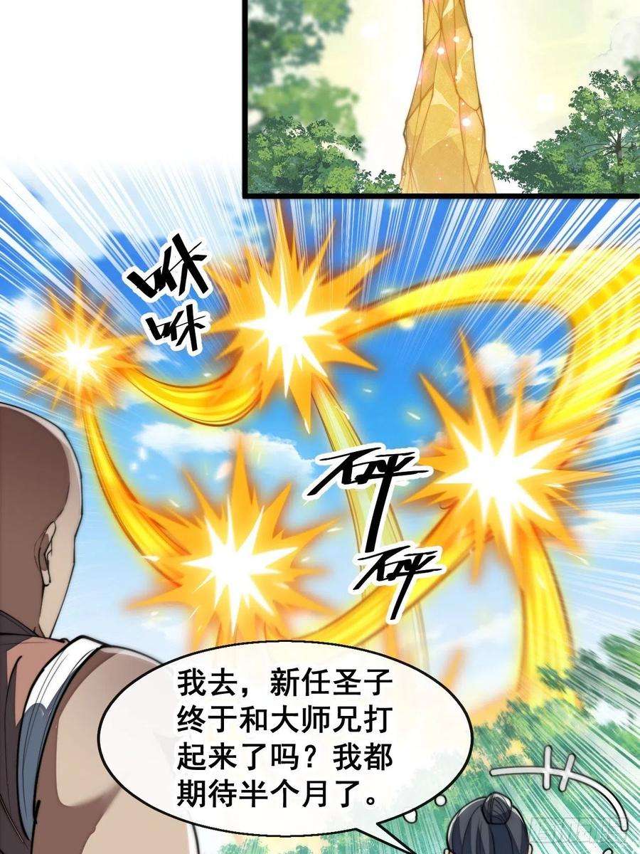我真的不是气运之子七十三话：圣子师兄，众望所归